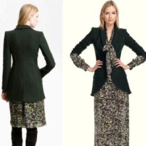 Rachel Zoe Kenny Tail Suit Jacket (Hunter Green)